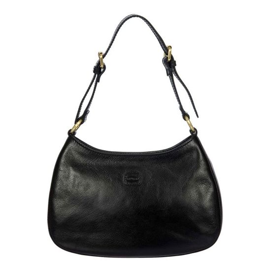 BRIC'S Sac à épaule bandoulière noir en cuir pour femme - Volterra ...