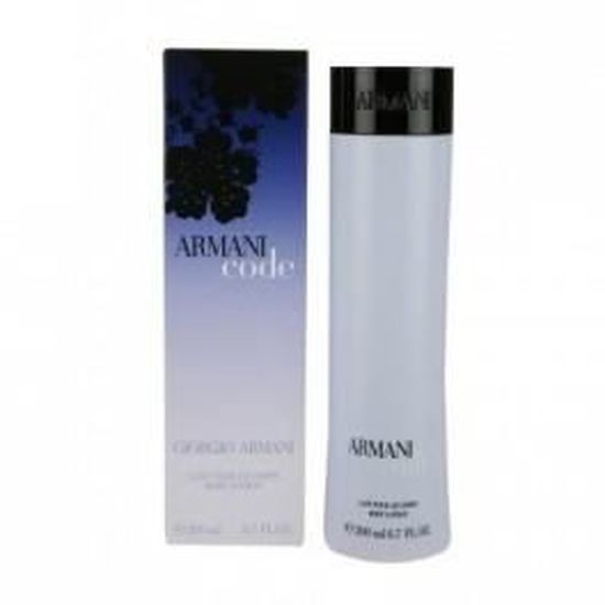 armani code lait parfume hydratant