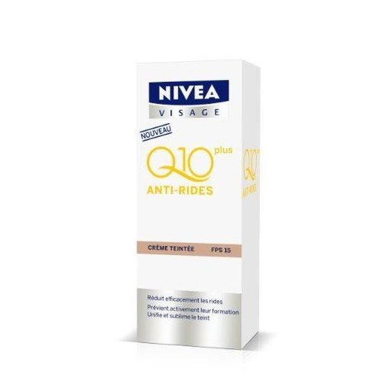 Nivea Visage Q10 Creme Teintee Anti Rides 5 Cdiscount Sante Mieux Vivre