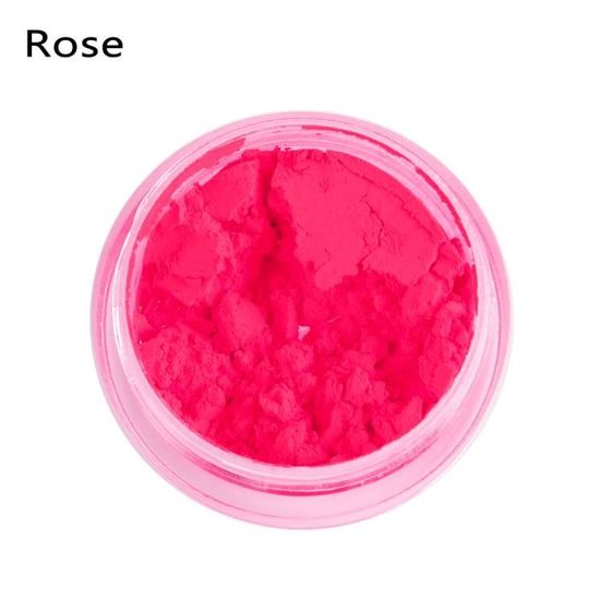Poudre Pigment Fluorescente Néon violet – Nail Art Intense
