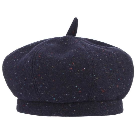 Béret Femme Vintage Élégant Chaud Automne Hiver Outdoor
