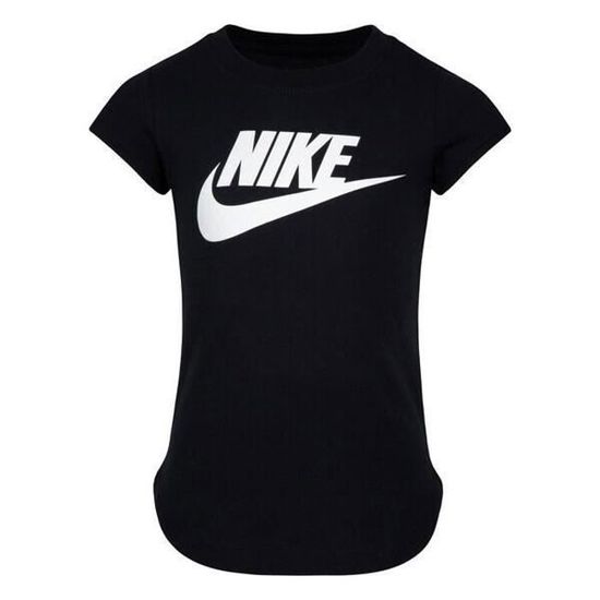 T-shirt marron manches longues col V Name it fille 6-12 ans- Casual Sénas