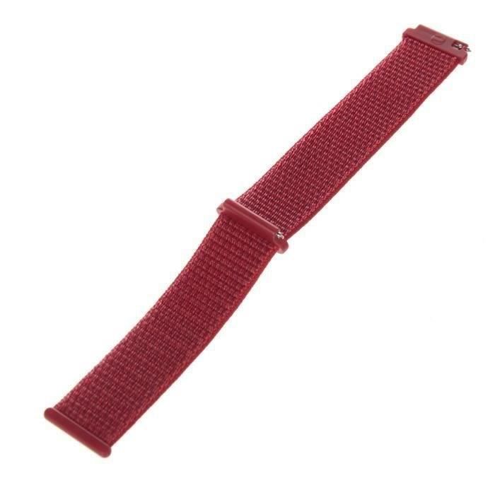POLAR Bracelet Unite pour montre 20 mm S/L Velcro Rouge Cdiscount Sport