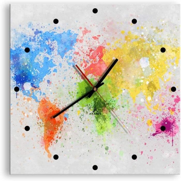 Horloge De Salle De Bain étanche Avec Crochet Serviette - Design Compact 11,5cm - Pour Cuisine, Chambre Et Douche - 8