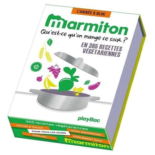 Marmiton En 365 Recettes Vegetariennes Qu Est Ce Qu On Mange Ce