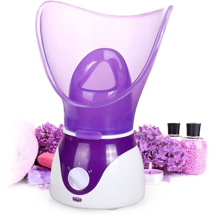 Vapeur Visage Facial Nano Ionic Soins Personnels de la Peau,Kits de Brumisateur Sauna Facial et Inhalateur Huiles Essentielles