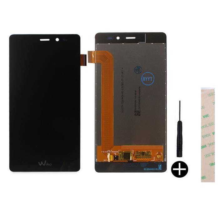 VITRE TACTILE + lcd WIKO TOMMY Ecran vitre complet NOIR