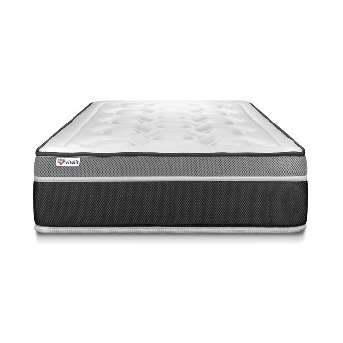 Matelas hybride VITAL CARE micro ressorts ensachés et mémoire de forme 90x190