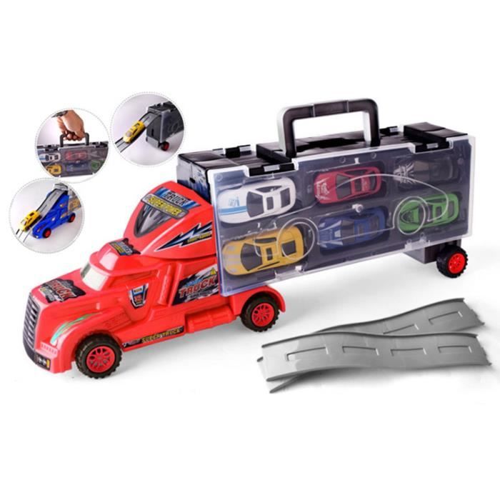 Cars 2 C-43 Hauler Transporteur Mack Truck Camion+C-10 King Camion 2 Voitures Véhicules Jouet Enfant Cadeau Noel Fête Y216 C01367