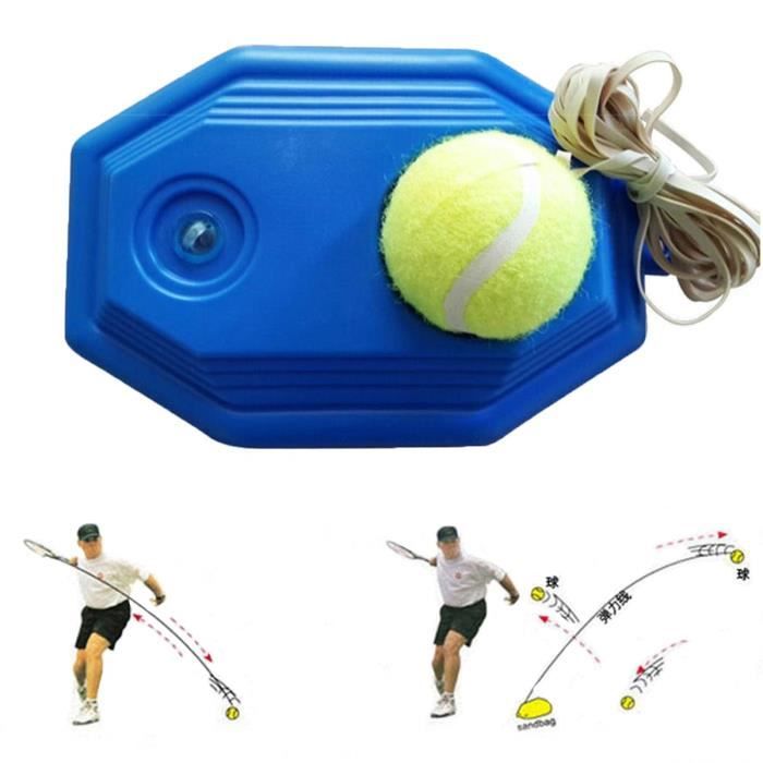 Grofitness machine Balle de tennis de tennis de rebond Ensemble de Trainer pour débutant