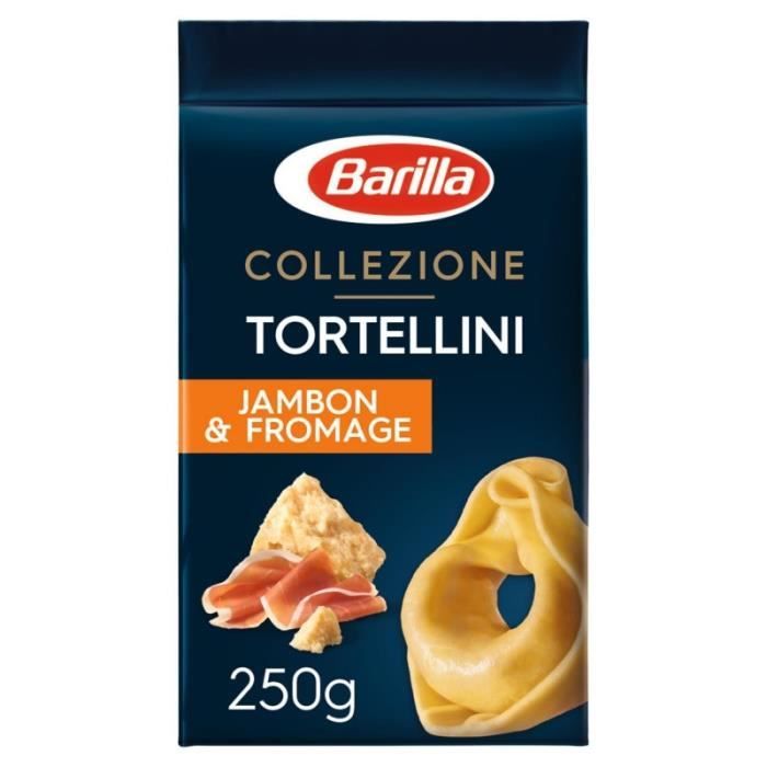 BARILLA - Tortellini Jambon Fromage 250G - Lot De 4