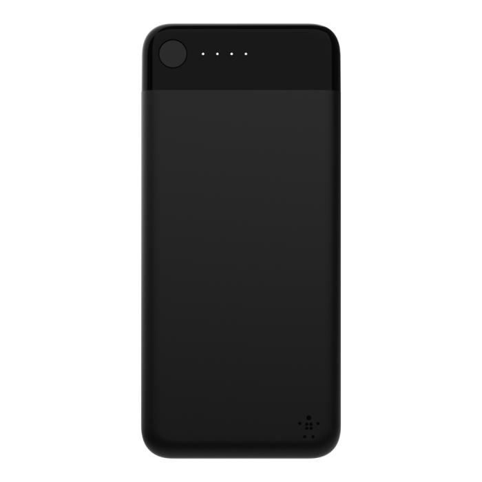 BELKIN BAT EXT 5K LGT + câble + connect - Noir