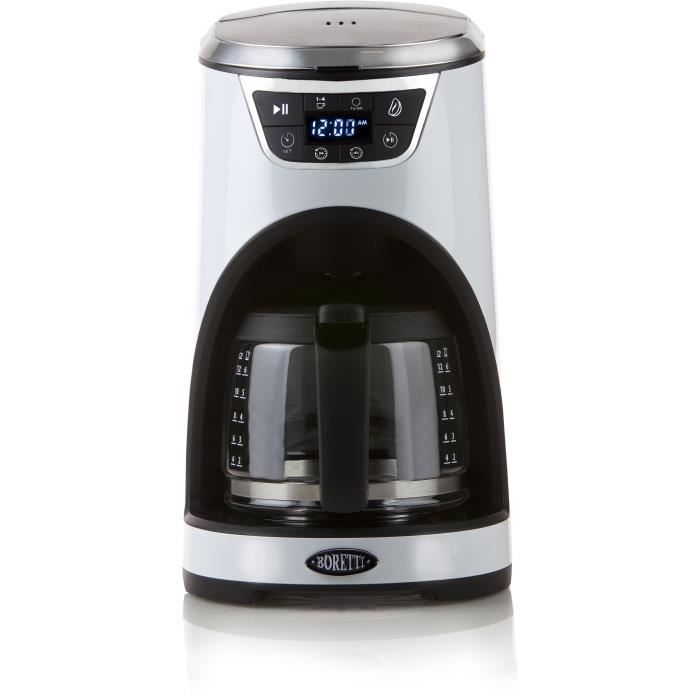 Cafetière BORETTI - Blanc - 1,5L - B412