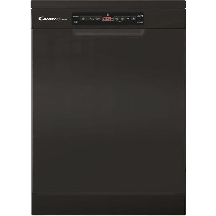 Lave-vaisselle pose libre CANDY CF 3E3DFB Brava - 13 couverts - L60cm - 43 dB - Connecté - Noir