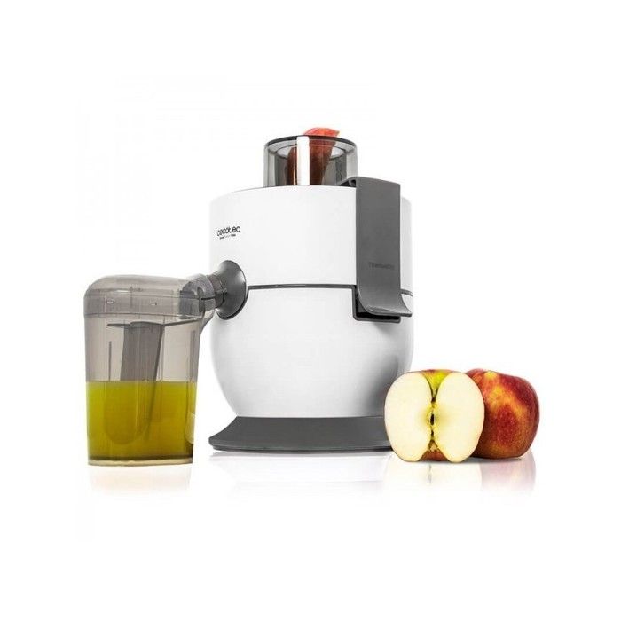 Cecotec Centrifugeuse StrongTitanium 19000. Disque avec Revêtement Titane, Tube d’Embouchure XL, 650W de Puissance Maximale.