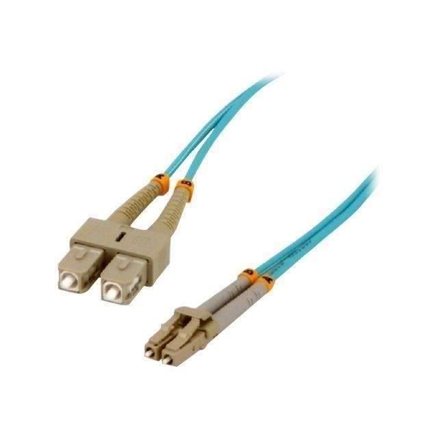 MCL Câble réseau - 10 m Fibre Optique - Pour Périphérique réseau