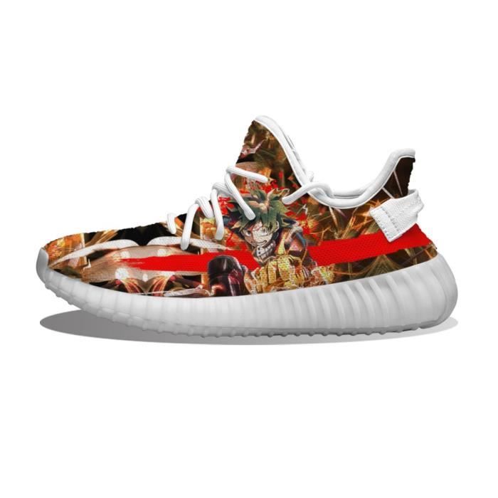 Baskets Anime-My Hero Academia-Midoriya Izuku Chaussures de course pour Homme Femme