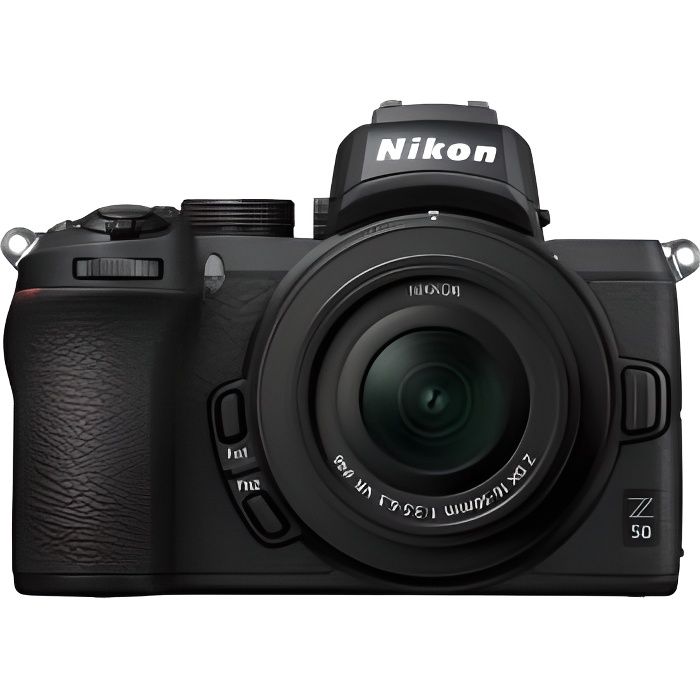 NIKON Hybride Z50 Noir - 20,9Mp + Objectif NIKKOR Z DX 16-50 VR