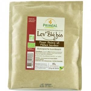 PRIMEAL - Lev Ble bio - Pour pains et pates levees 85 g - Preparation fermentescible a base de ble