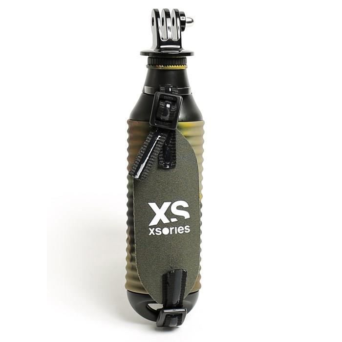 Xsories U-Float - Perche flotante avec adaptateur pour caméra GoPro intégrée - Camouflage