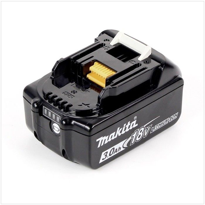 Makita BL 1830 B 18V Batterie Li Ion 3 Ah / 3000 mAh avec affichage LED original pas de réplique - vue 2