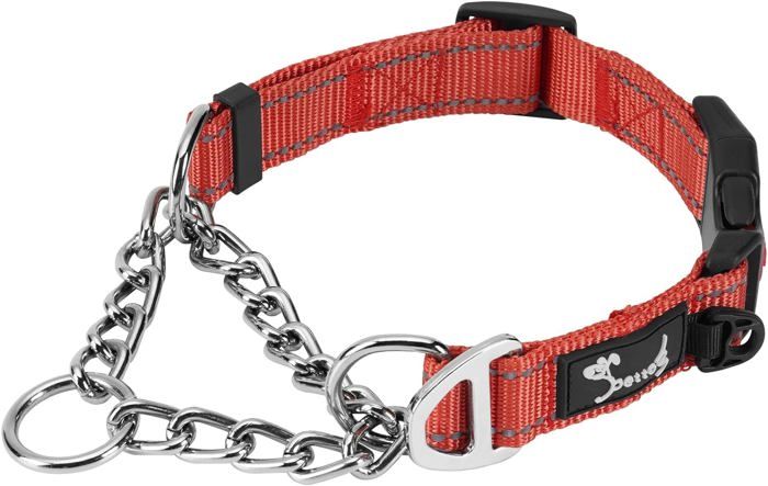 Weforu Collier De Dressage Pour Chien De 55 Cm, Chaîne étrangleur En Métal Pour Chiens De Petite, Moyenne Et Grande Taille, Dressage En Plein Air (ajustable) (taille M