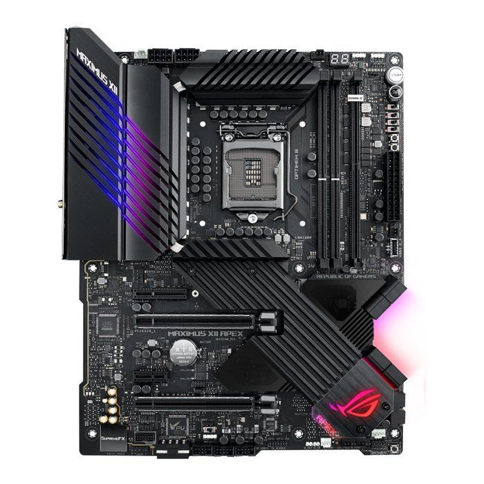 Carte mère ASUS ROG MAXIMUS XII APEX Intel Z490 LGA 1200 2xDDR4 64GB ATX - Asus