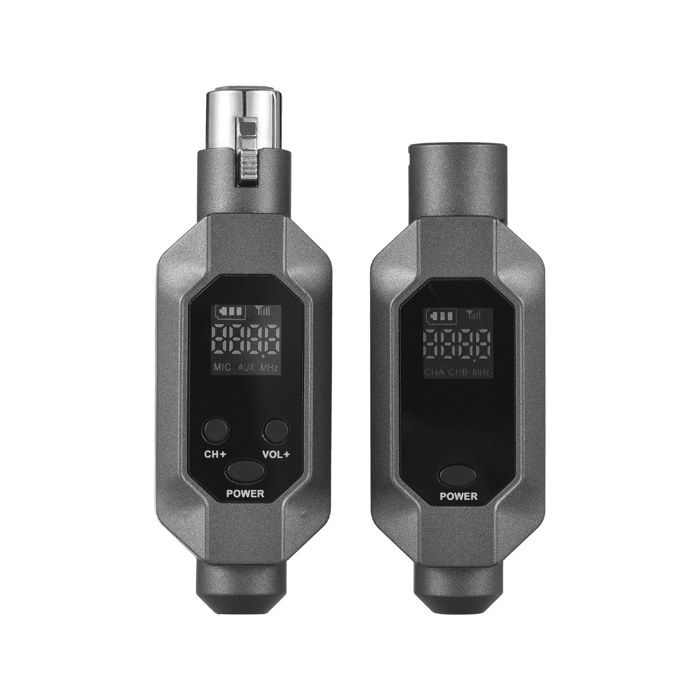 Système Micro Sans Fil Depusheng T9 XLR - Émetteur Et Récepteur - 30m Portée - 48V/5V - Pour Dynamic/condensateur
