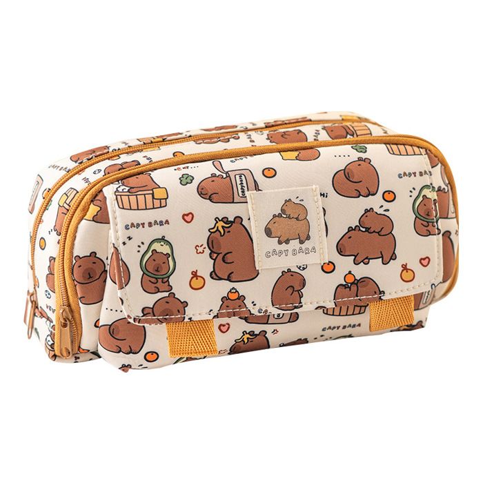 Trousse Capybara - Trousse à Crayons - Garçons Et Filles - Étuis