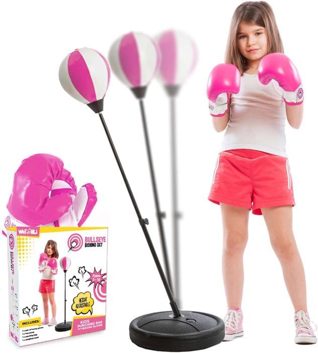 Ensemble sac à dos et trousse pour enfants avec gants de boxe personnalisés - France Ensemble sac à dos et trousse pour enfants avec gants de boxe personnalisés - France