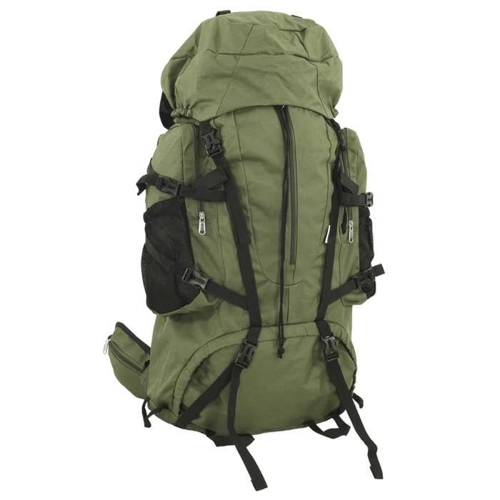 Sac à dos de randonnée - Armée - 80 L - Imperméable - Tissu Oxford - Confortable