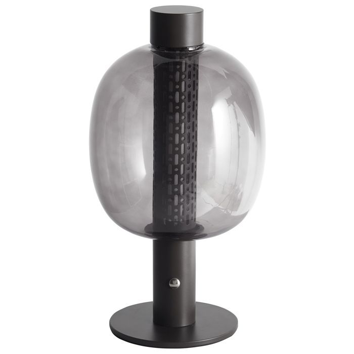 Lampe de table LED sans fil PULANGI Avec variateur Métal Noir Lampe de table LED sans fil PULANGI Avec variateur Métal Noir