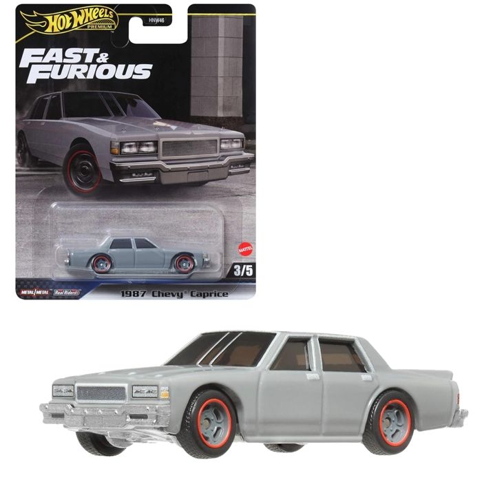 Hot Wheels Fast & Furious – Voiture Moulée Sous Pression échelle 1:64 – Pneus Real Riders, Carrosserie Métal – Idéale Collectionneurs