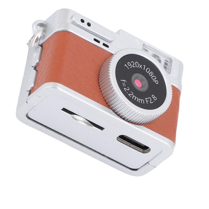 Mini Caméra Porte-Clés, Mini Caméra 1080P 2MP Format Pouce, Petites Caméras Rétro Nostalgie FHD, Micro Caméscope Vidéo Portable avec Écran 0,96 Po pour Photo Vidéo Voyage Mini Caméra Porte-Clés, Mini Caméra 1080P 2MP Format Pouce, Petites Caméras Rétro Nostalgie FHD, Micro Caméscope Vidéo Portable avec Écran 0,96 Po pour Photo Vidéo Voyage