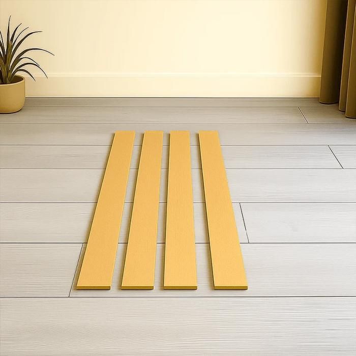 Pack 4 lattes - Lattes de 610 x 53 mm - Multiplis Hêtre Kit Réparation Lit Compatible Sommier Pack 4 lattes - Lattes de 610 x 53 mm - Multiplis Hêtre Kit Réparation Lit Compatible Sommier