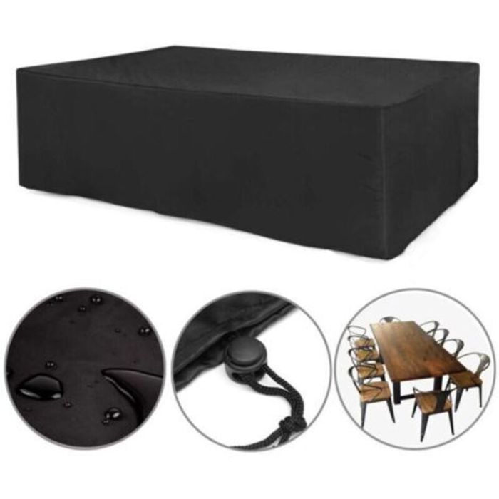 Bache Salon de Jardin Housse Table de Jardin Bache de Protection Housse de Protection Salon de Jardin Protection extérieure