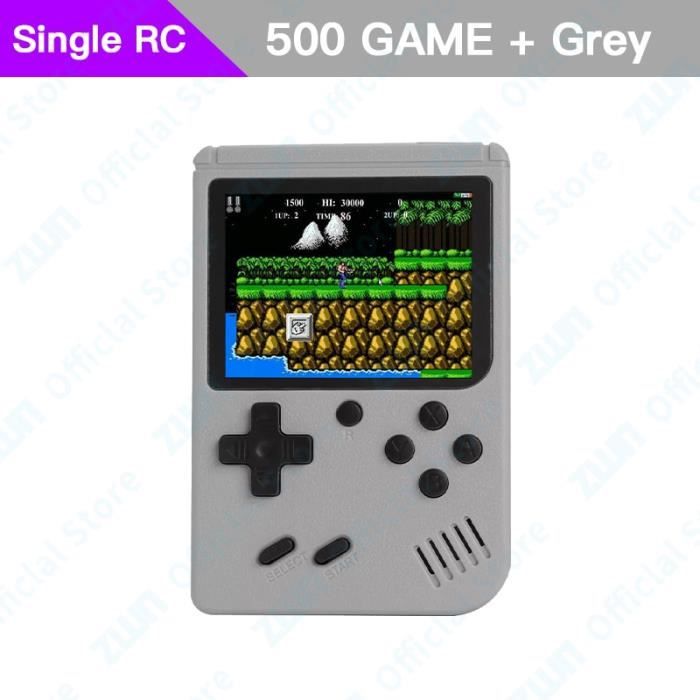 Vert - Mini console de jeu vidéo rétro portable, 8 bits, 500 jeux