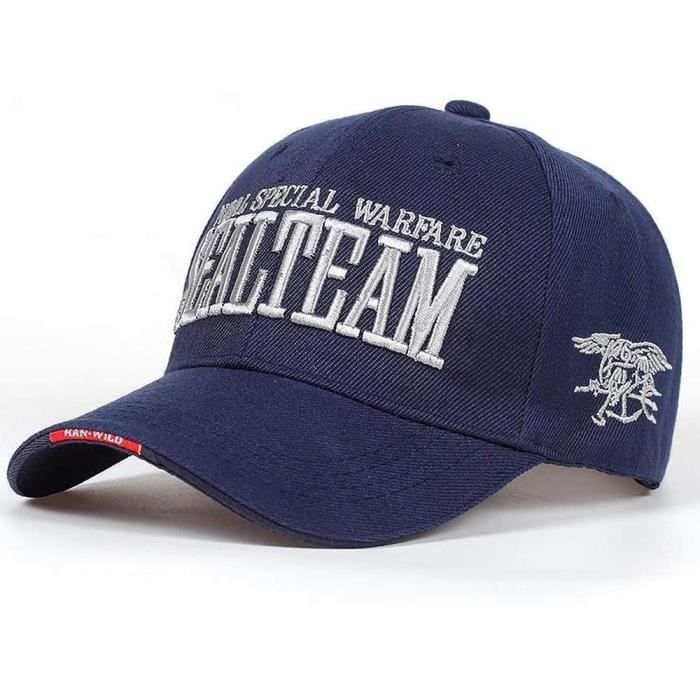 Casquette Snapback Vintage US NAVY - Eagle Crest - Fabriquée Aux USA - Occasion Réglable