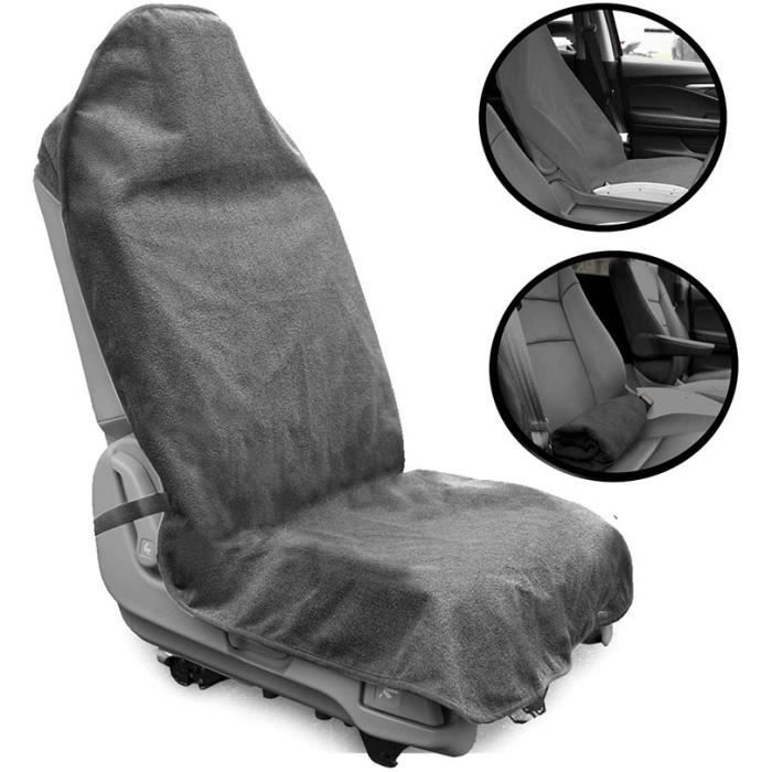 Lot De 2 Coussins De Siège Voiture Universels - Hiver - Confort Et Chaleur Pour Longs Trajets