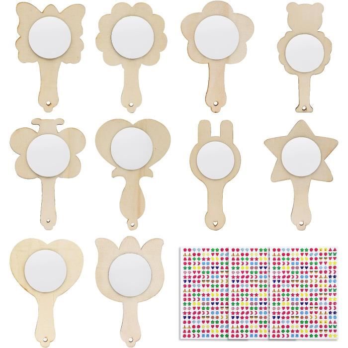 Kit Peinture Diamant Miroir Enfant - Activité Manuelle Mandala 6-12 Ans | Cadeau Créatif Fille