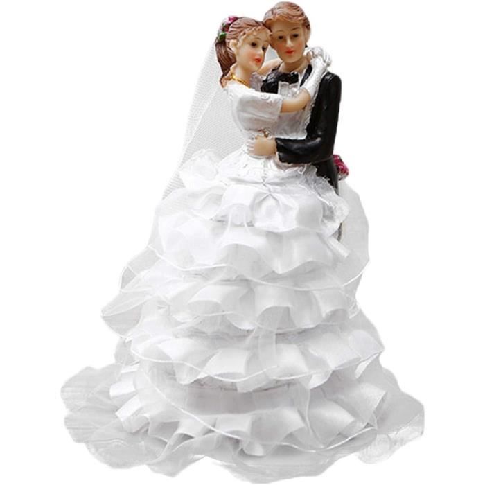 Décoration De Gâteau De Mariage En Plastique Pour Marié
