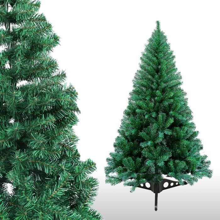 Sapin De Noël Artificiel 120 Cm Branches Denses Arbre De Noël Avec