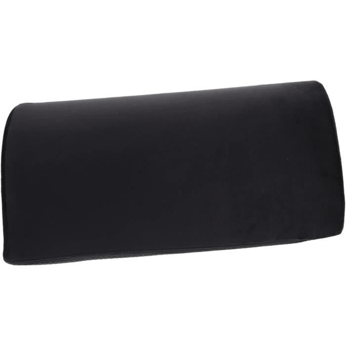 Ruizman Traversin pour jambes – Oreiller en demi-lune sous le genou pour dormir sur le dos – Oreiller en mousse à mémoire de forme pour dormir, le bas du dos, le soutien