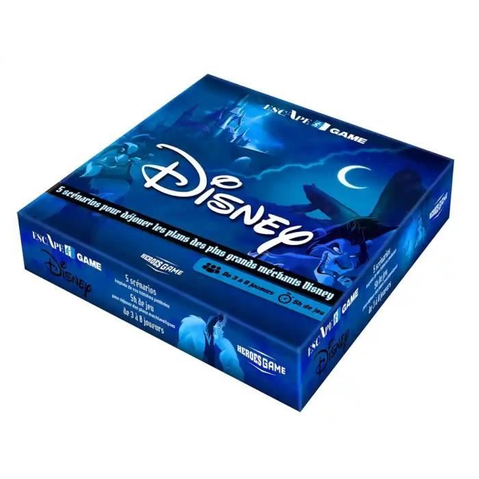 Escape Game Volume 2 Ki-oon - Disney - Jeu de société - 5 scénarios inédits - A partir de 8 ans