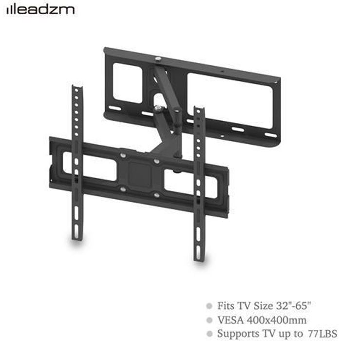 Tv Rotation Pivot Support TV Mural Inclinable Pivot et Rotation - ALIGHTUP - pour écrans ...
