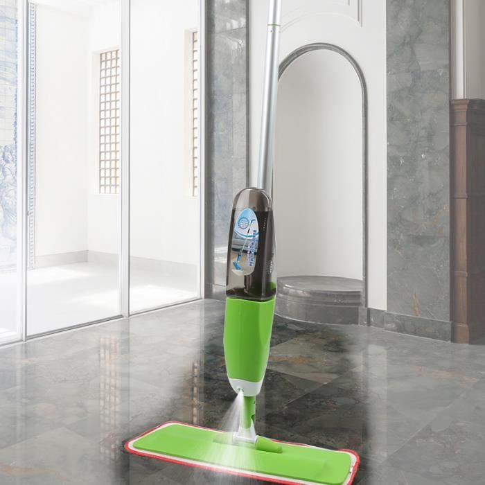 Balai Serpillere Avec Pulverisation Multi Fonction Mop Spray Pliable Plastique Vert Cdiscount Au Quotidien