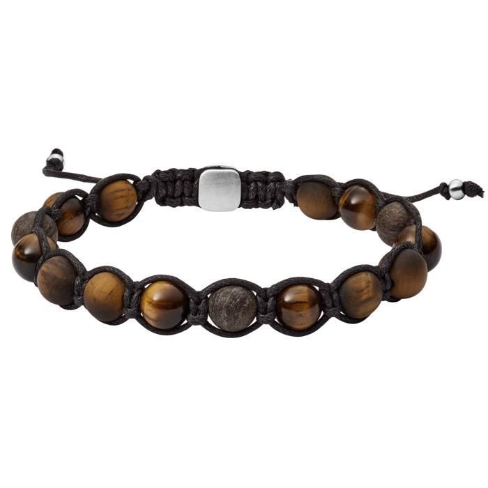 Bracelet fossil homme oeil de tigre Clearance
