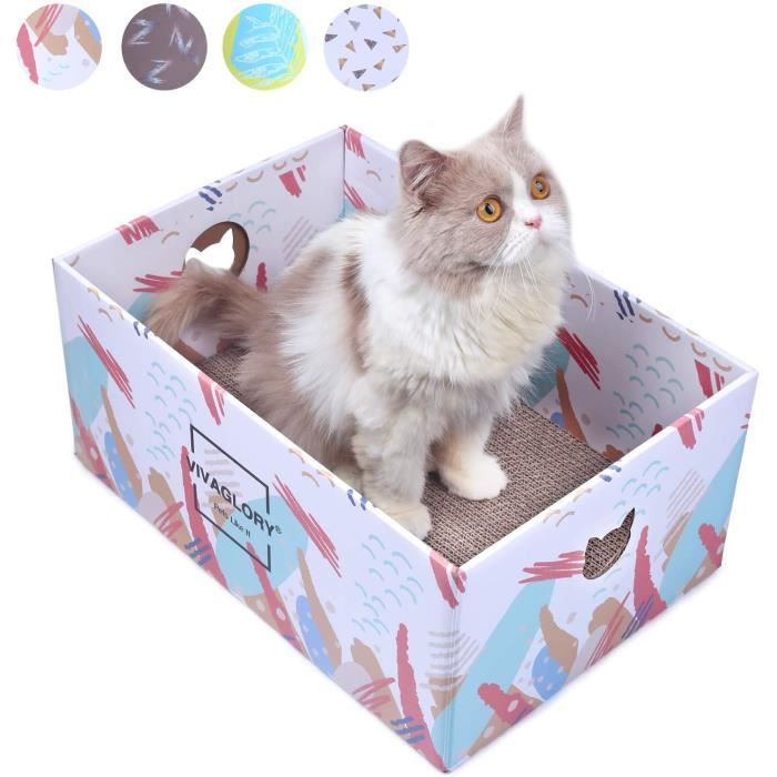 Vivaglory Diy Griffoirs Pour Chats Polyvalent Maison Griffoir Pour Chat Avec Carton Ondule Solide Chat Griffoirs Pour Cdiscount Animalerie Vivaglory Diy Griffoirs Pour Chats Polyvalent Maison Griffoir Pour Chat Avec Carton Ondule Solide Chat Griffoirs Pour Cdiscount Animalerie