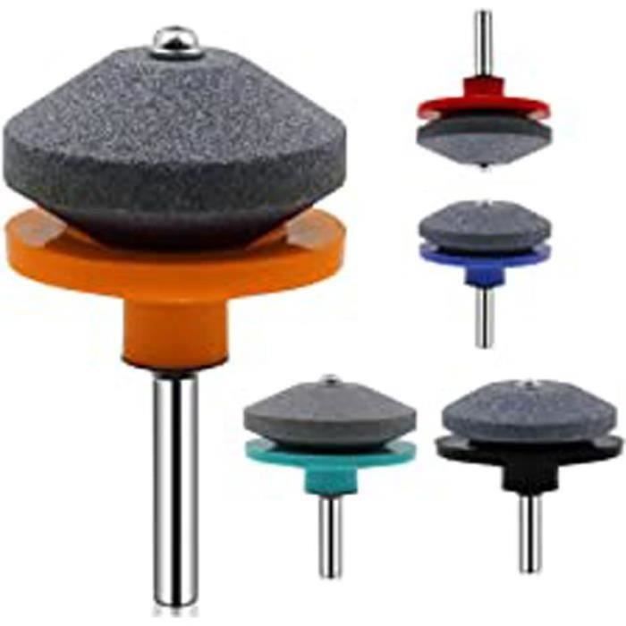 8TEN Lot De 2 Meuleuses à Lame De Tondeuse Pour Tracteur, Outils De Jardin, Perceuse Manuelle