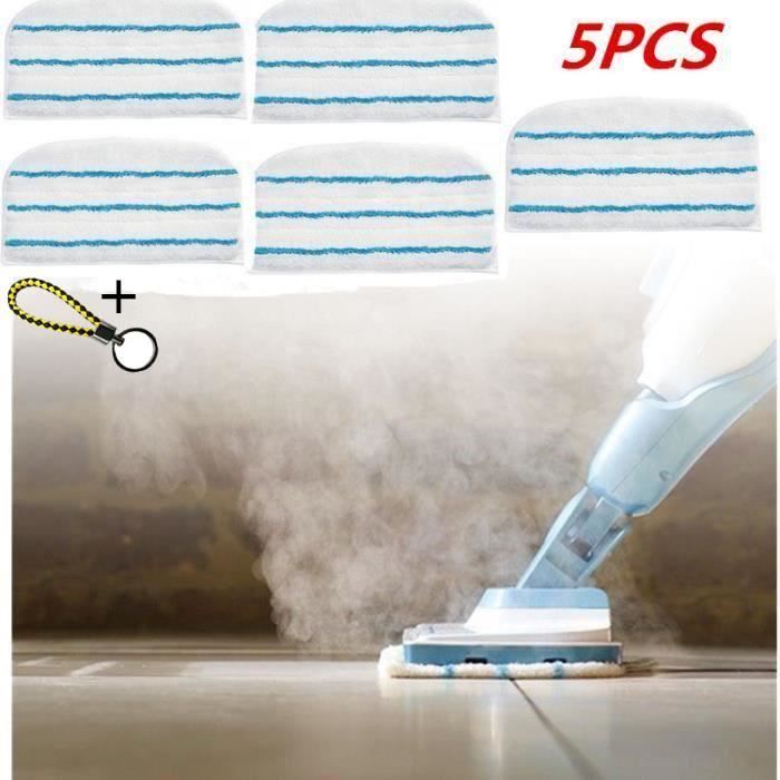 NINESPRING Lot 4 Lingettes Microfibre Pour Balai Vapeur Black+Decker FSM1630 FSM1620 Etc.